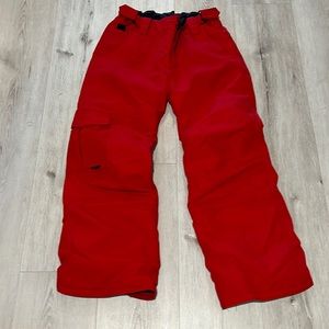 Boys snow pants size 10 medium